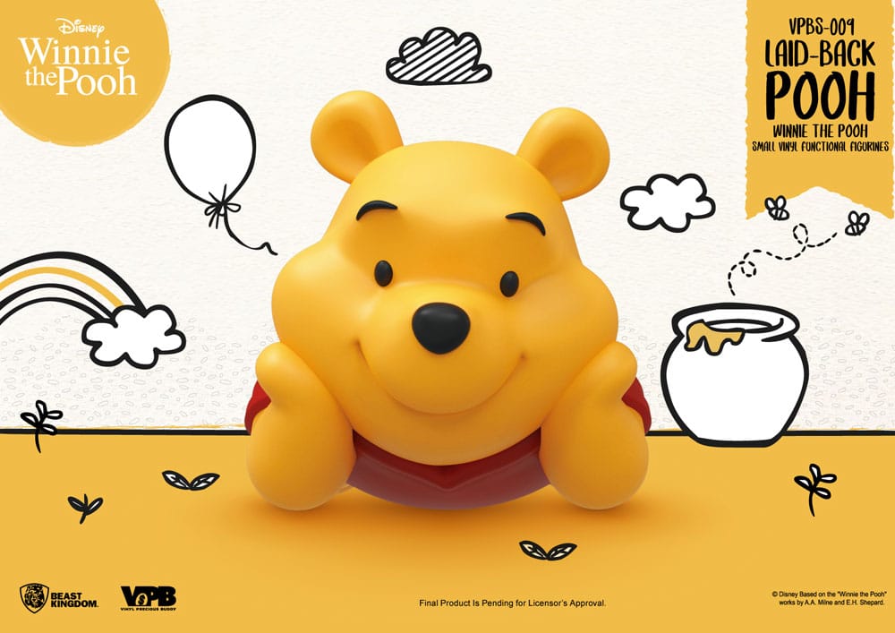 Winnie The Pooh Small Vinyl Bank laid-back Winnie 17 cm - MangaShop.ro