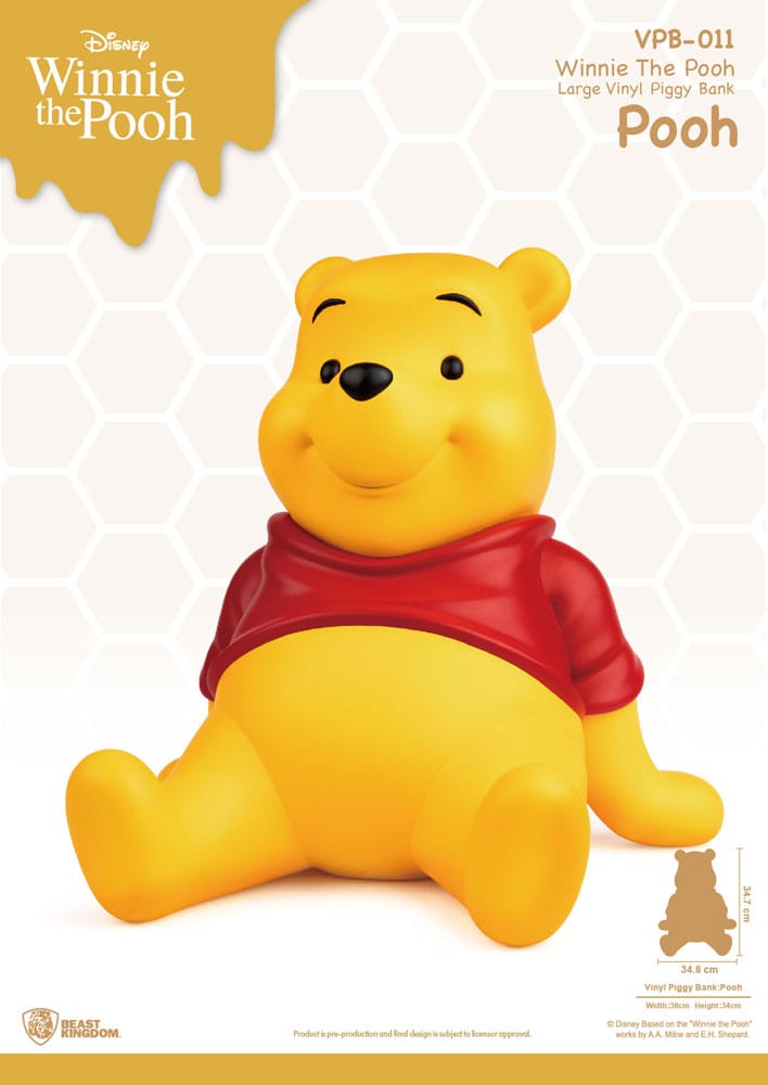 Winnie The Pooh Piggy Vinyl Bank Winnie 35 cm - MangaShop.ro