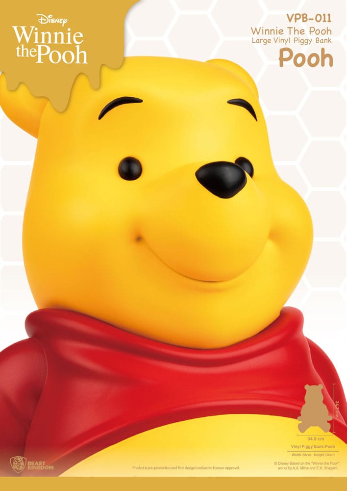 Winnie The Pooh Piggy Vinyl Bank Winnie 35 cm - MangaShop.ro