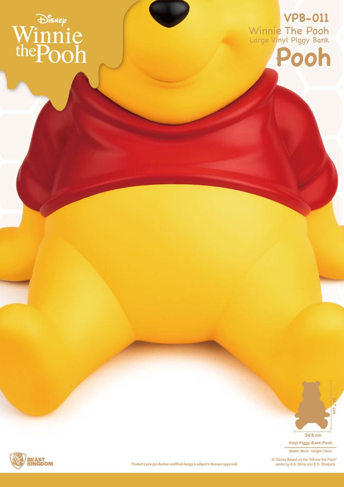 Winnie The Pooh Piggy Vinyl Bank Winnie 35 cm - MangaShop.ro