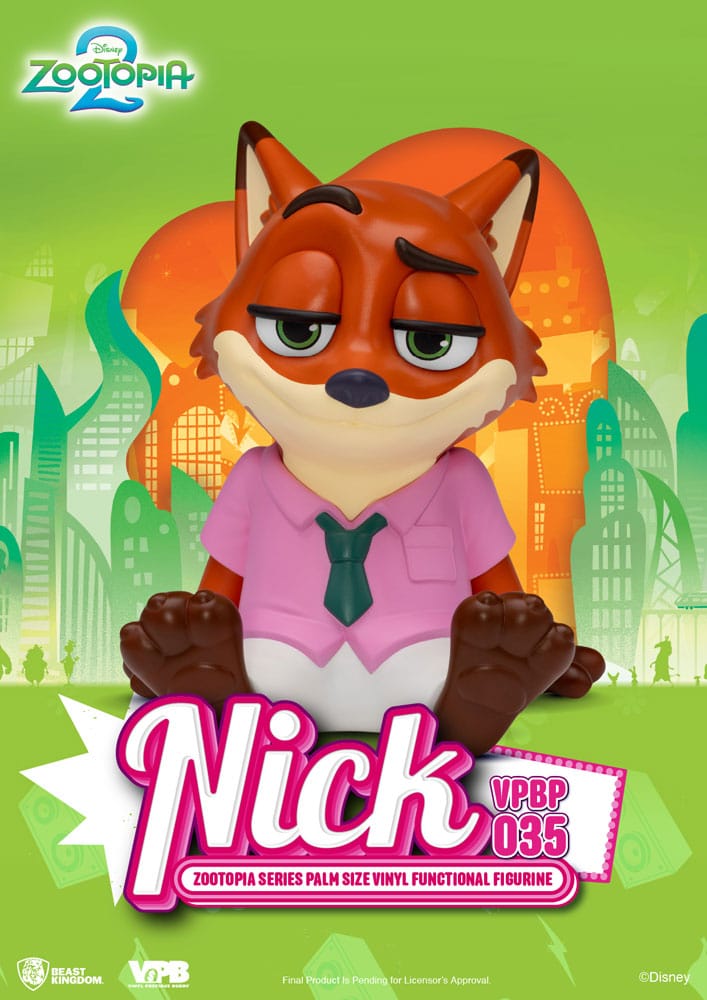 Zootopia Piggy Vinyl Bank Nick 15 cm - MangaShop.ro