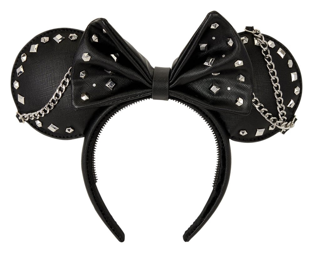 Minnie Mouse by Loungefly Ears Headband Studs & Chains - MangaShop.ro