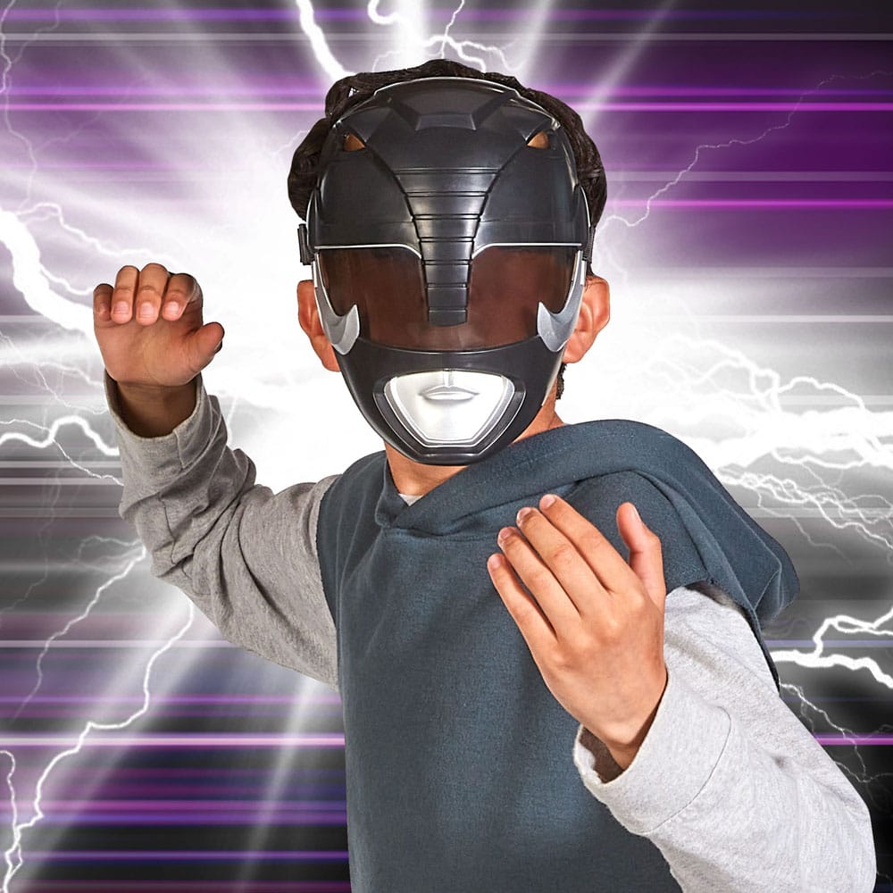 Mighty Morphin Power Rangers Mask Black Ranger - MangaShop.ro