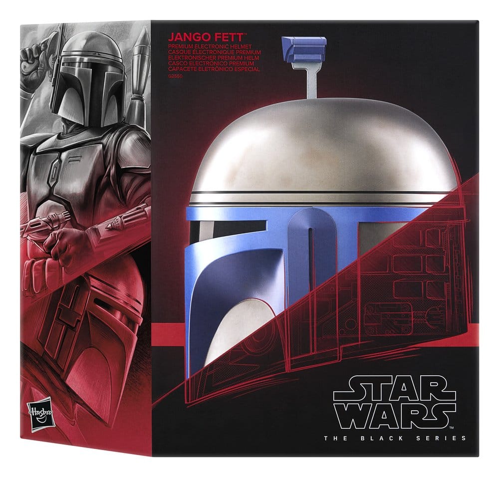 Star Wars Episode II Black Series Electronic Helmet Jango Fett - MangaShop.ro