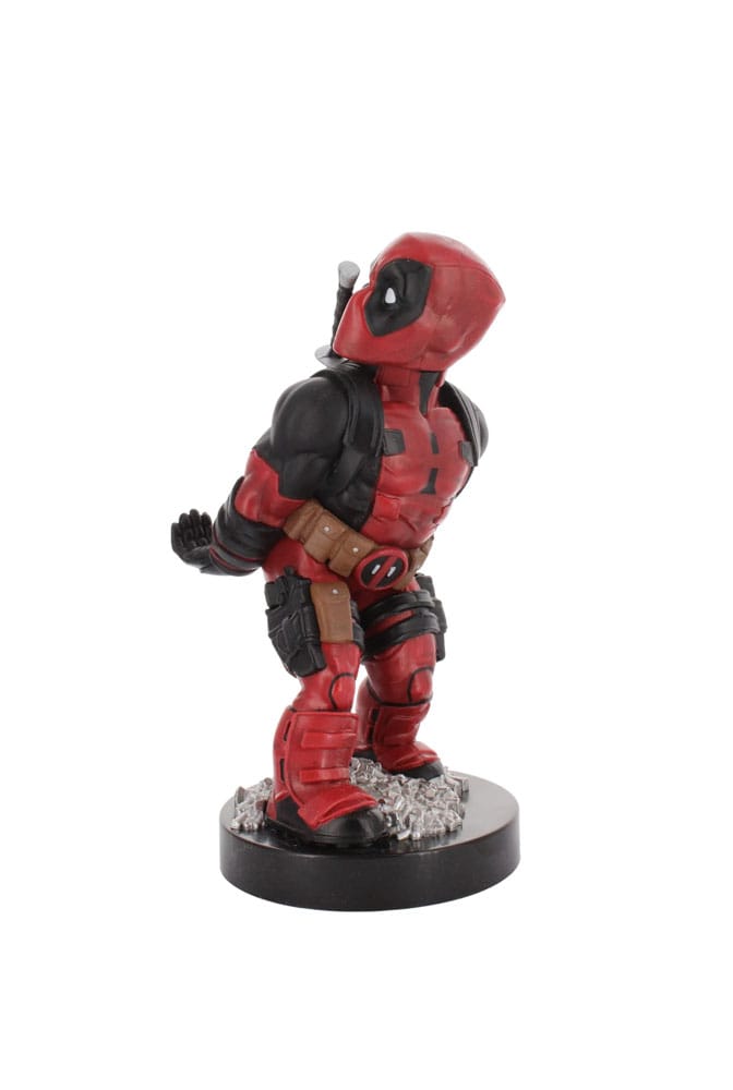 Marvel Cable Guys Charging Stand Deadpool 3 Bringing Up The Rear 22 cm - MangaShop.ro