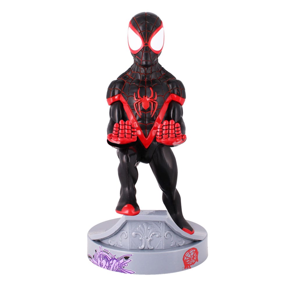 Spider-Man Cable Guys Charging Stand Miles Morales 20 cm - MangaShop.ro