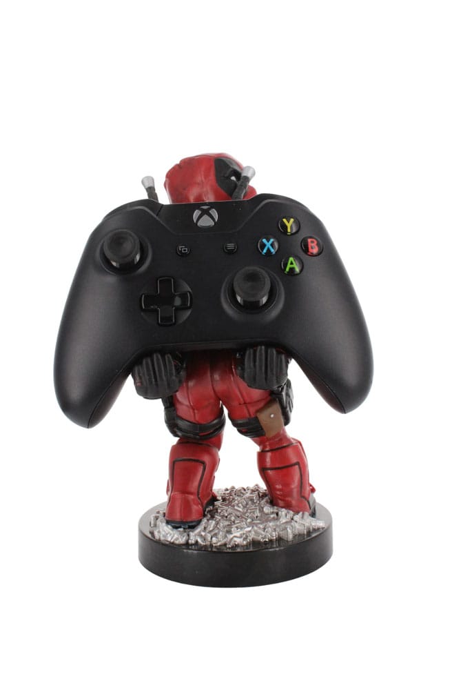 Marvel Cable Guys Charging Stand Deadpool 3 Bringing Up The Rear 22 cm - MangaShop.ro