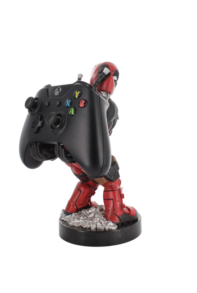 Marvel Cable Guys Charging Stand Deadpool 3 Bringing Up The Rear 22 cm - MangaShop.ro