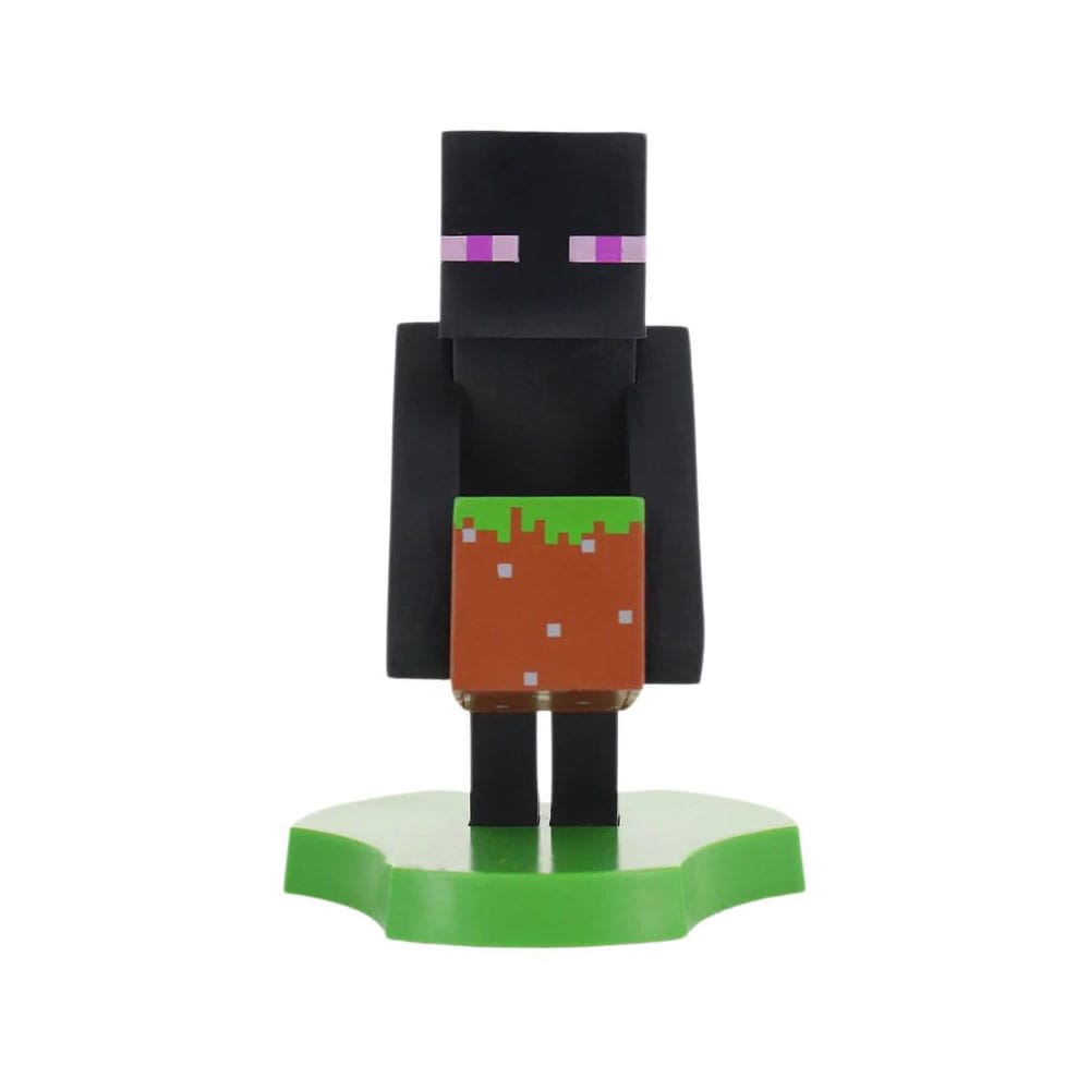 Minecraft Enderman Holdems Cable Guys Mini Device Holder and Phone Stand 12cm - MangaShop.ro