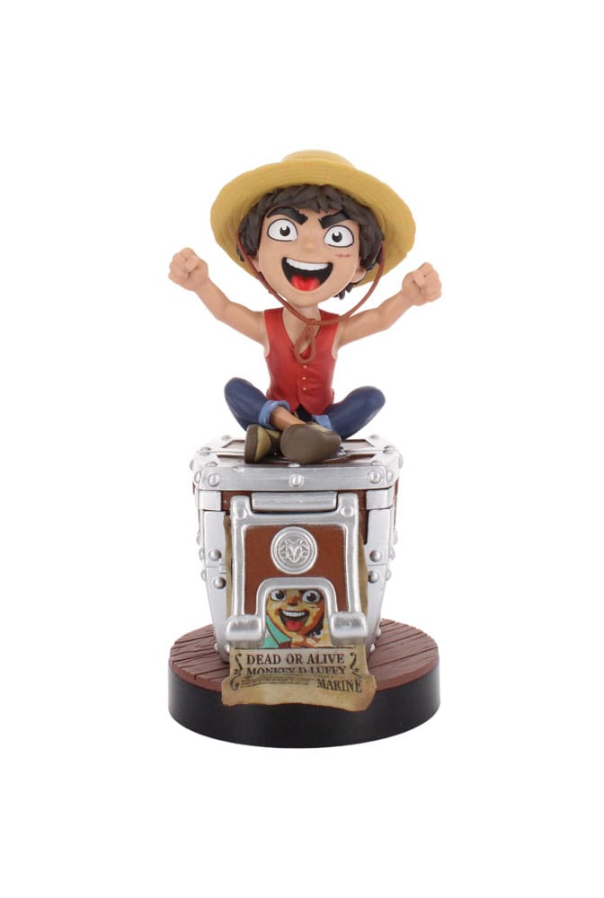 One Piece Cable Guys Charging Stand Luffy Wanted Poster 21 cm - MangaShop.ro