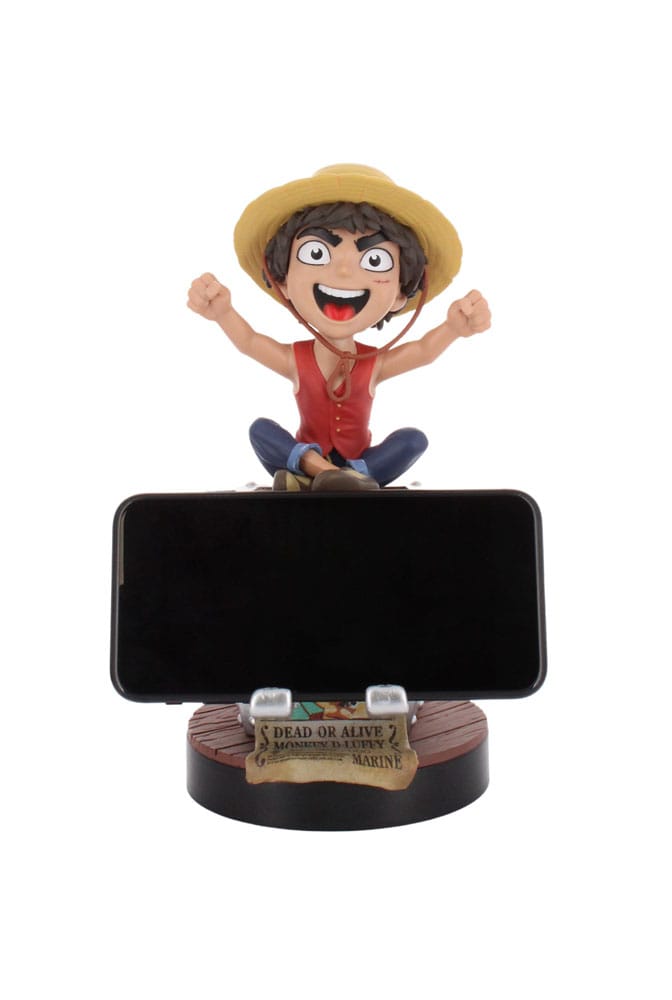 One Piece Cable Guys Charging Stand Luffy Wanted Poster 21 cm - MangaShop.ro