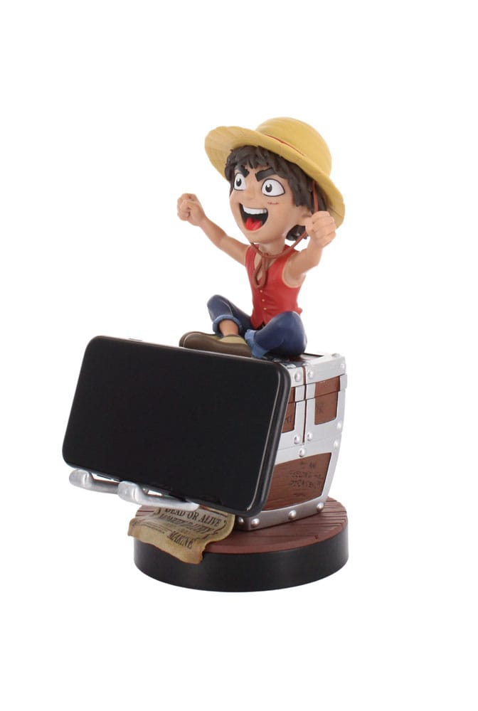 One Piece Cable Guys Charging Stand Luffy Wanted Poster 21 cm - MangaShop.ro
