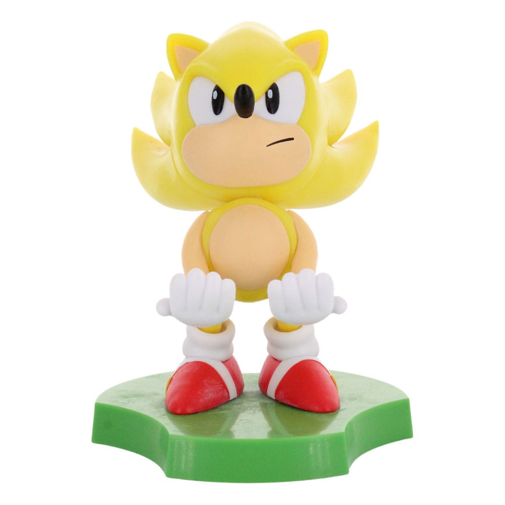 Sonic The Hedgehog Holdems Mini Holder Super Sonic 10 cm - MangaShop.ro