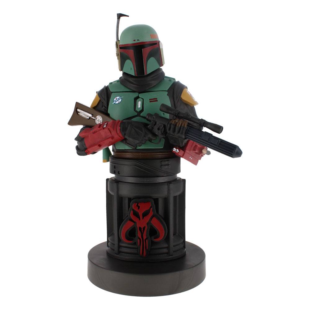 Star Wars Cable Guys Charging Stand Boba Fett 2021 20 cm - MangaShop.ro