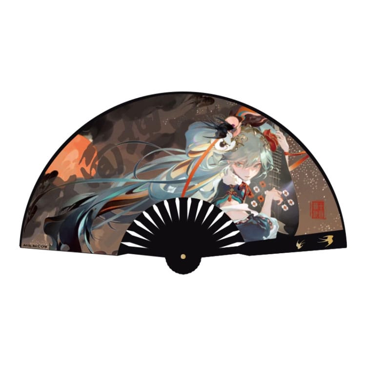 Character Vocal Series 01: Hatsune Miku Folding Fan Hatsune Miku Shimian Maifu Ver. - MangaShop.ro