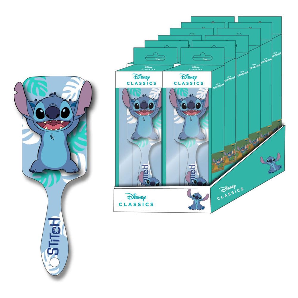 Lilo & Stitch Hairbrush Stitch Happy - MangaShop.ro