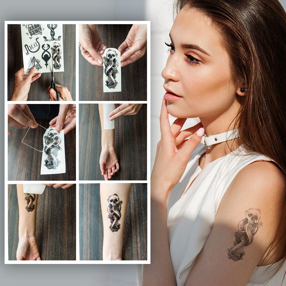Harry Potter Temporary Tattoos Set - MangaShop.ro