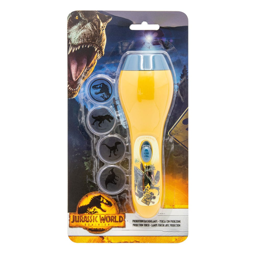 Jurassic World Flashlight with Projector Dominion - MangaShop.ro