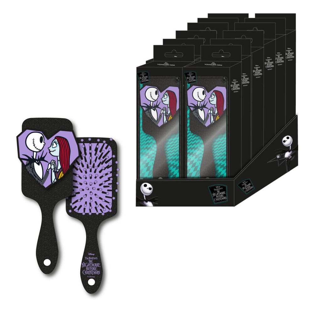 Nightmare before Christmas Hairbrush Jack & Sally - MangaShop.ro