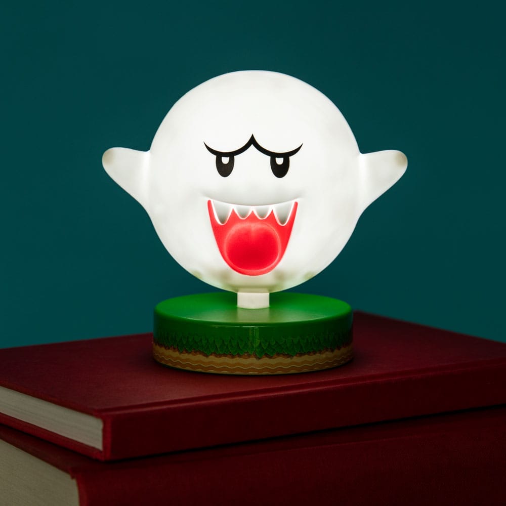 Super Mario 3D Light Boo 10 cm - MangaShop.ro