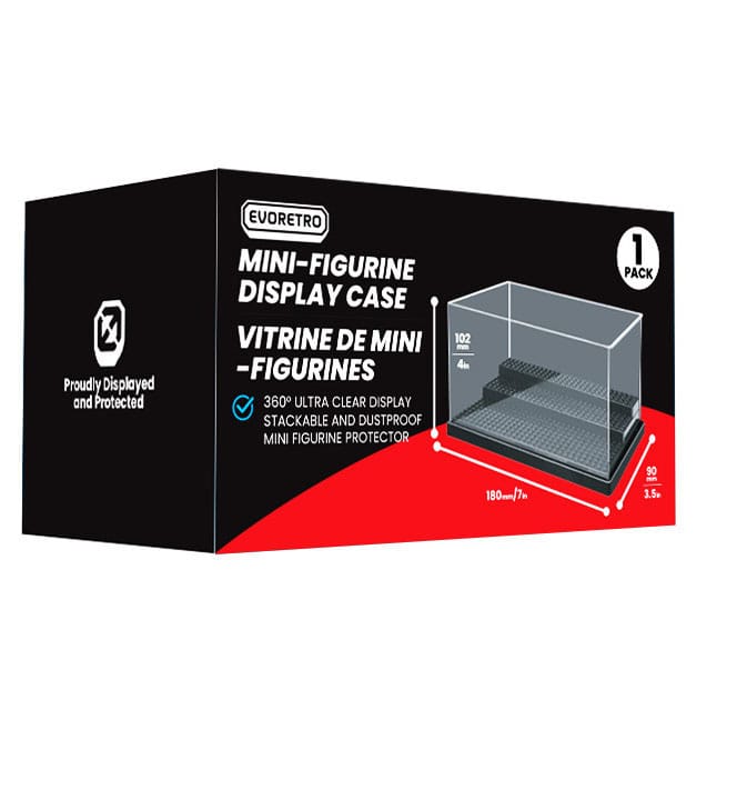 Evoretro Acrylic Display Case for mini figures - MangaShop.ro