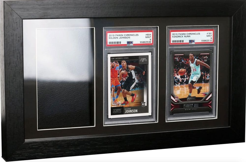 Evoretro Graded Card Display Frame for 3 PSA Graded Cards - MangaShop.ro