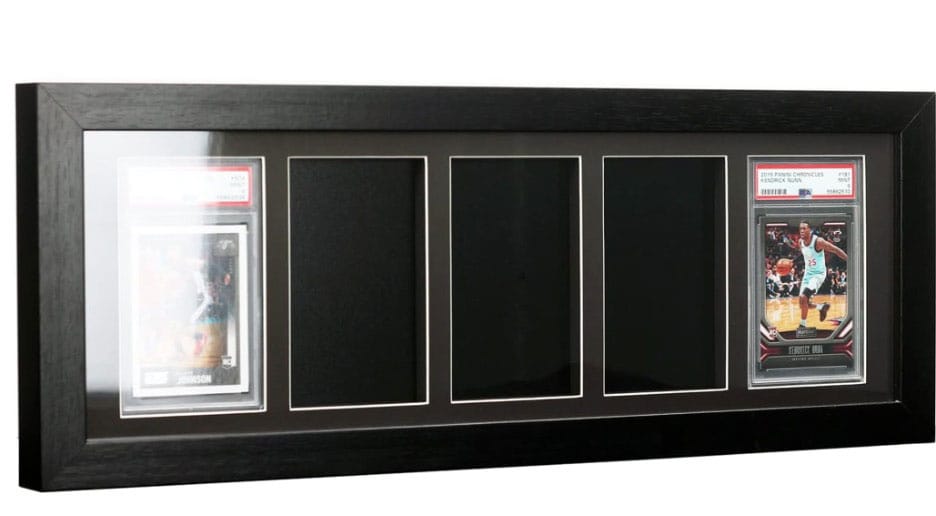 Evoretro Graded Card Display Frame for 5 PSA Graded Cards - MangaShop.ro