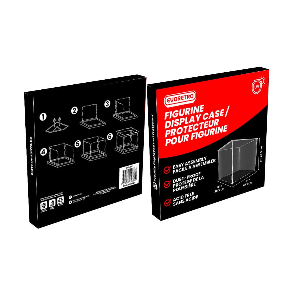 Evoretro Acrylic Modular Display Case 20 cm - MangaShop.ro