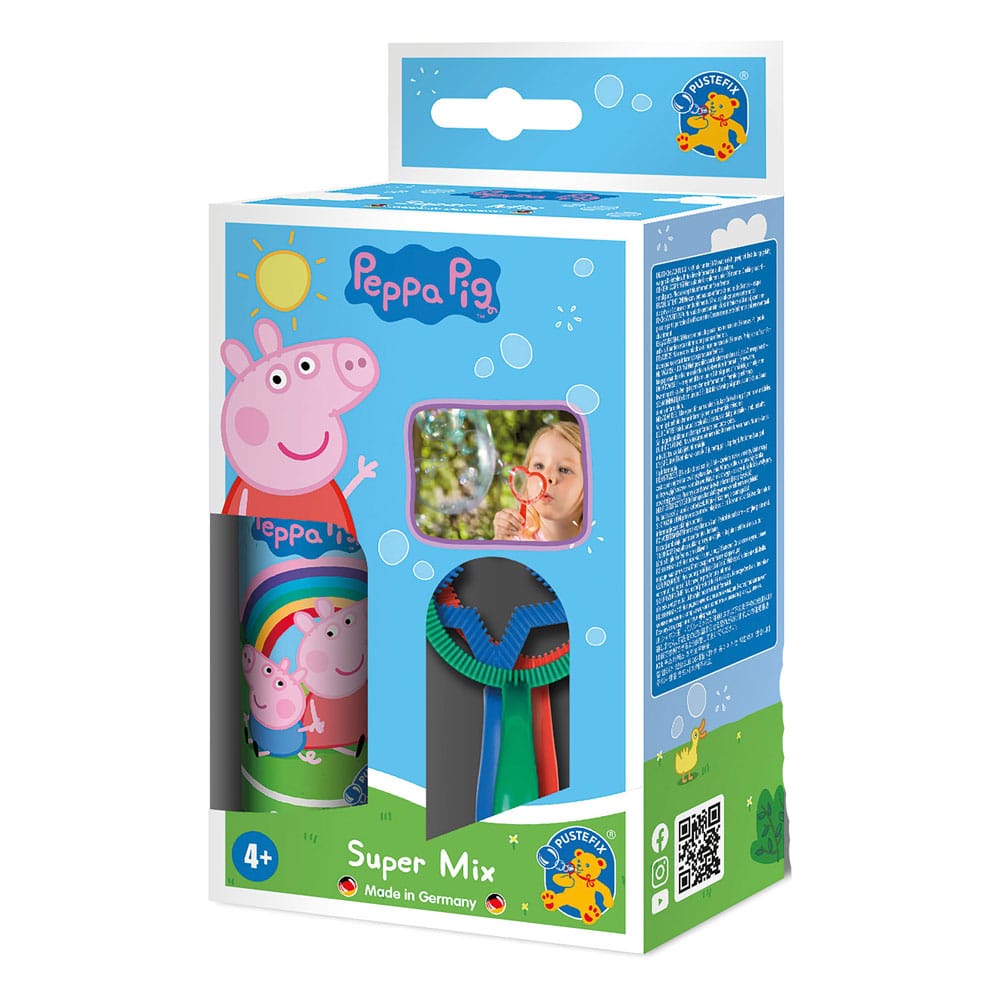 Peppa Pig Pustefix Soap Bubble Bottle Super-Mix Assortment (15) - MangaShop.ro