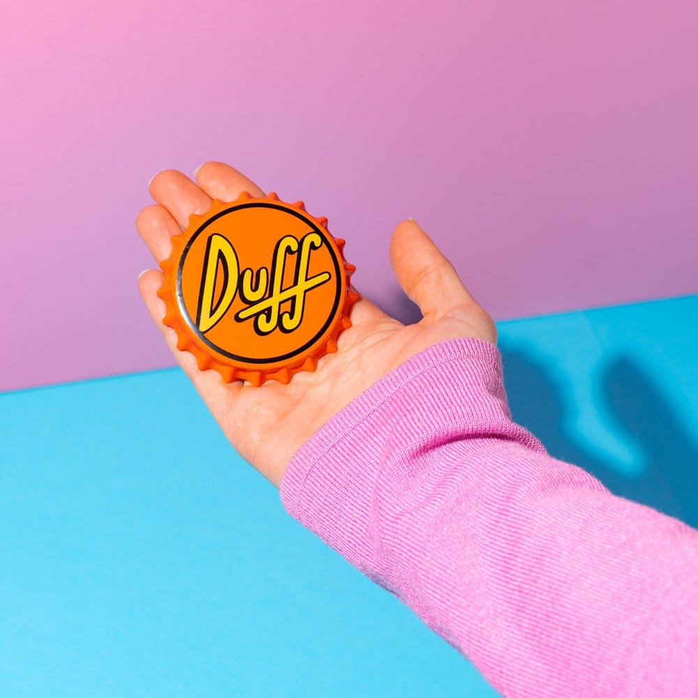 The Simpsons Magnet with Bottle Opener Duff Beer 7 cm - MangaShop.ro