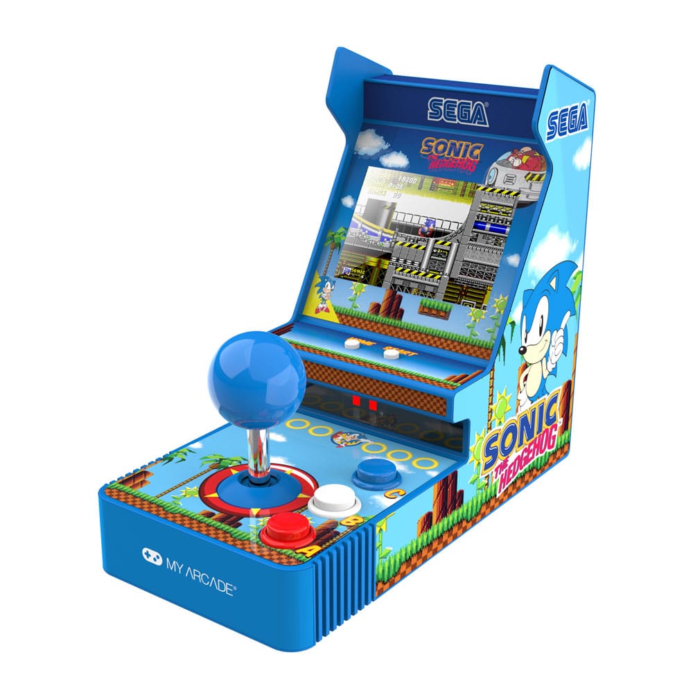 Sonic The Hedgehog Portable Retro Arcade Joystick Player - MangaShop.ro