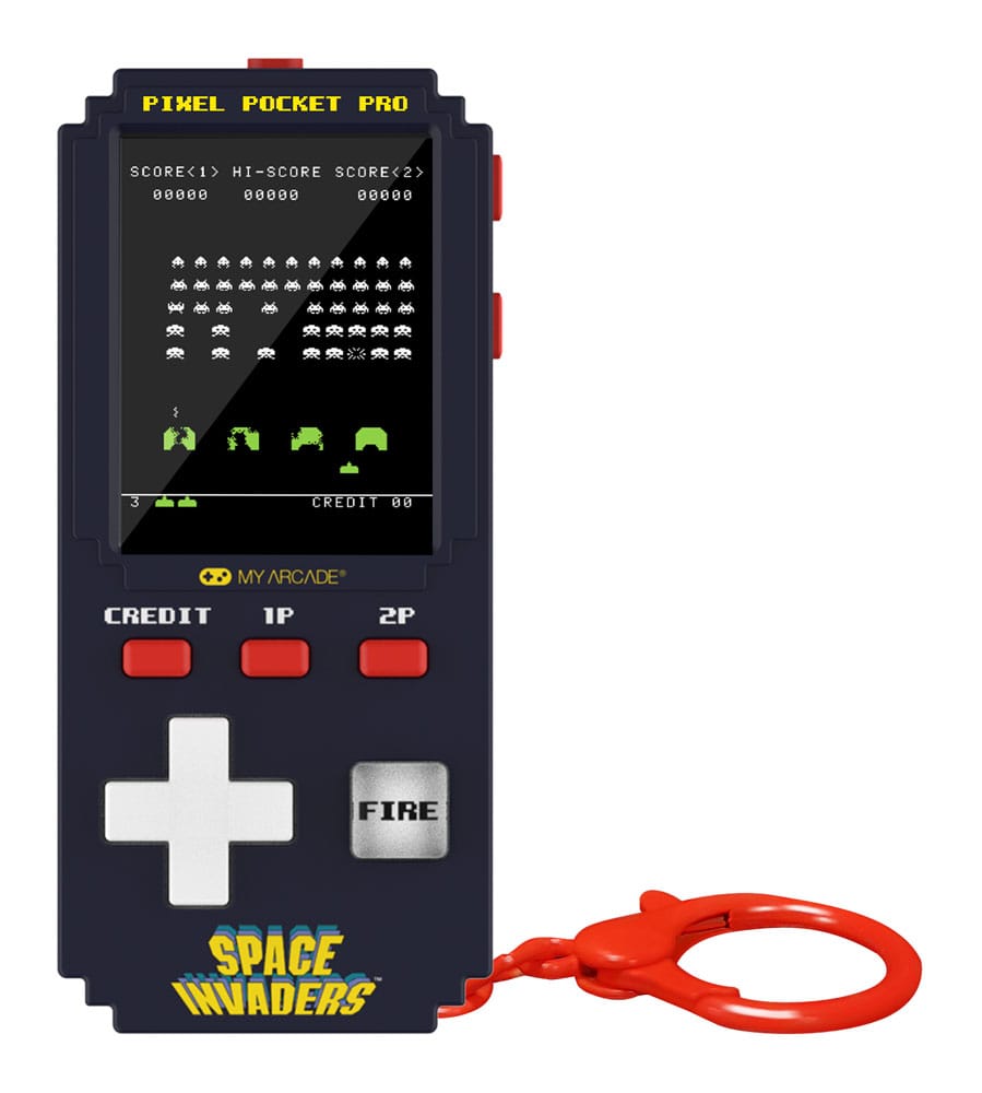 Space Invaders Portable Gaming System Pixel Pocket Pro - MangaShop.ro