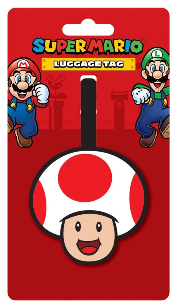 Super Mario Luggage Tag (Toad) - MangaShop.ro