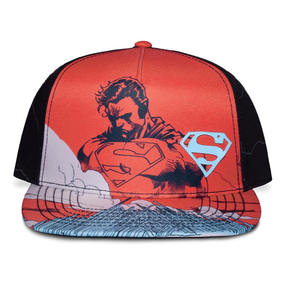 DC Comics Snapback Cap Superman Red - MangaShop.ro