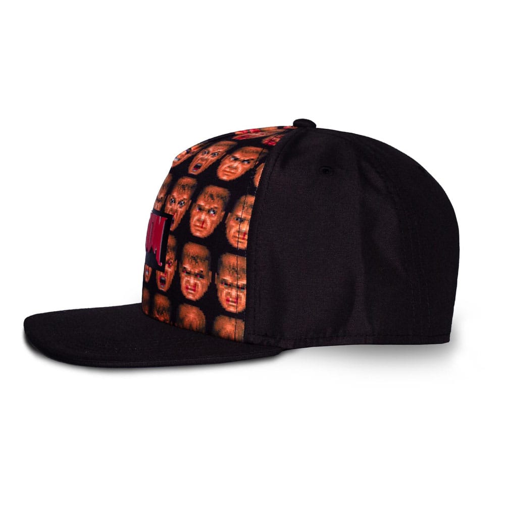 Doom Snapback Doom Faces Background - MangaShop.ro