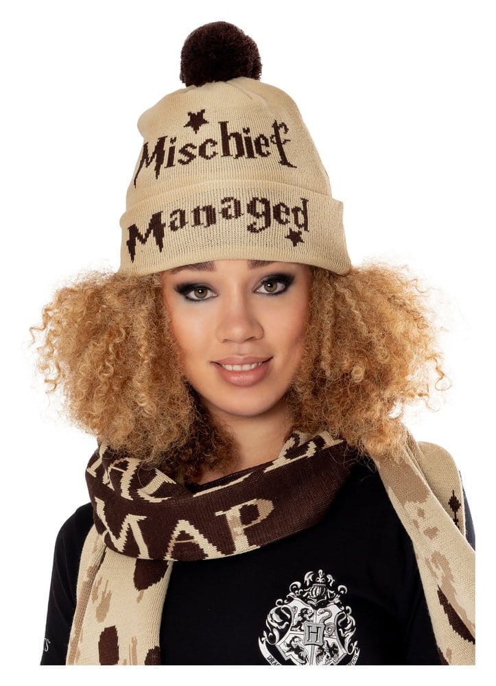 Harry Potter Beanie Marauders Map - MangaShop.ro