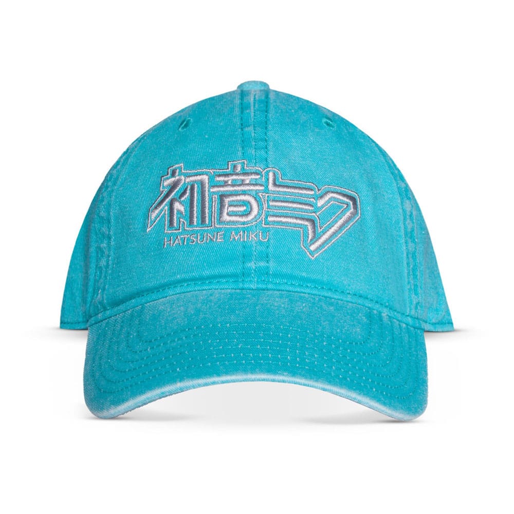 Hatsune Miku Curved Bill Cap Blue - MangaShop.ro