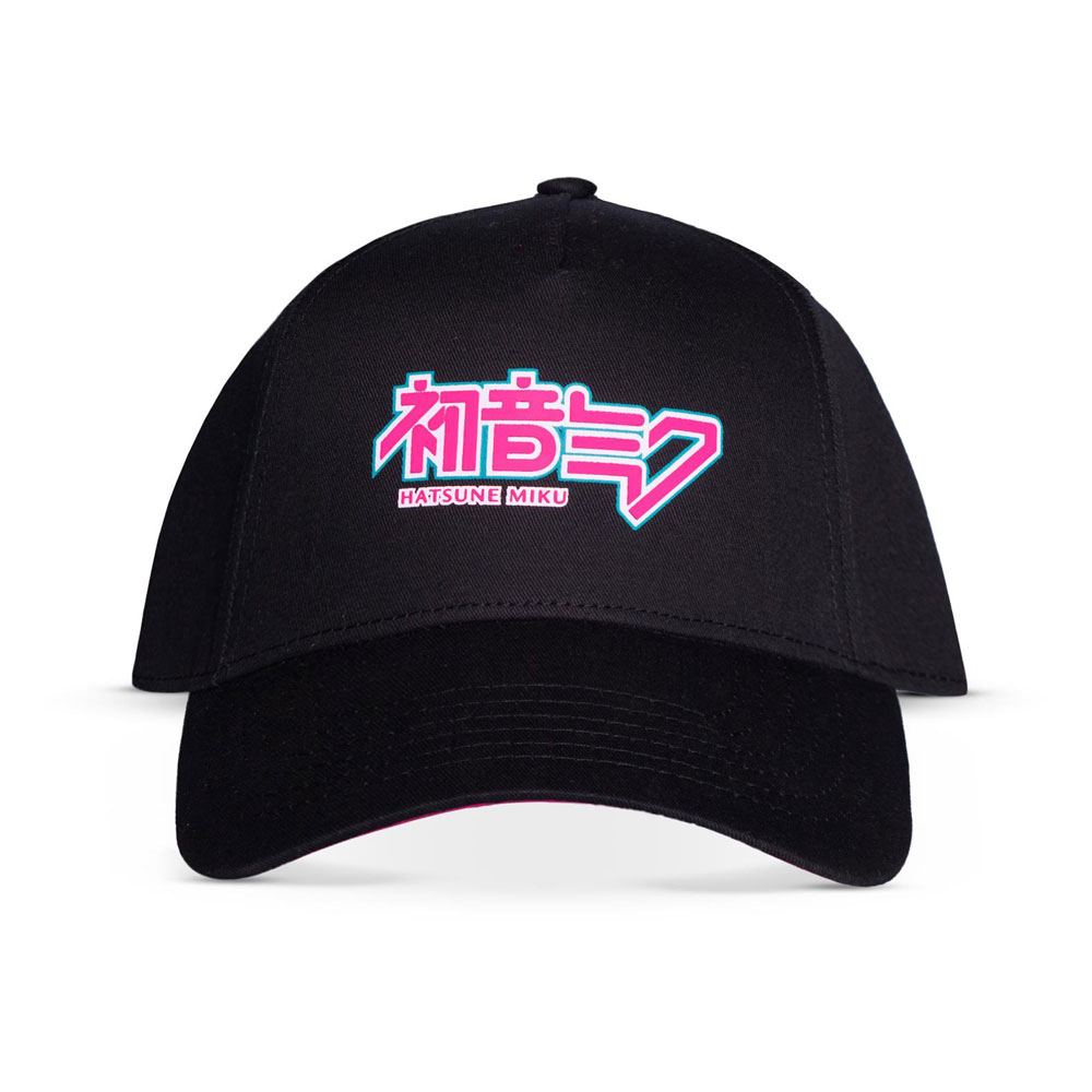 Hatsune Miku Curved Bill Cap Logo - MangaShop.ro