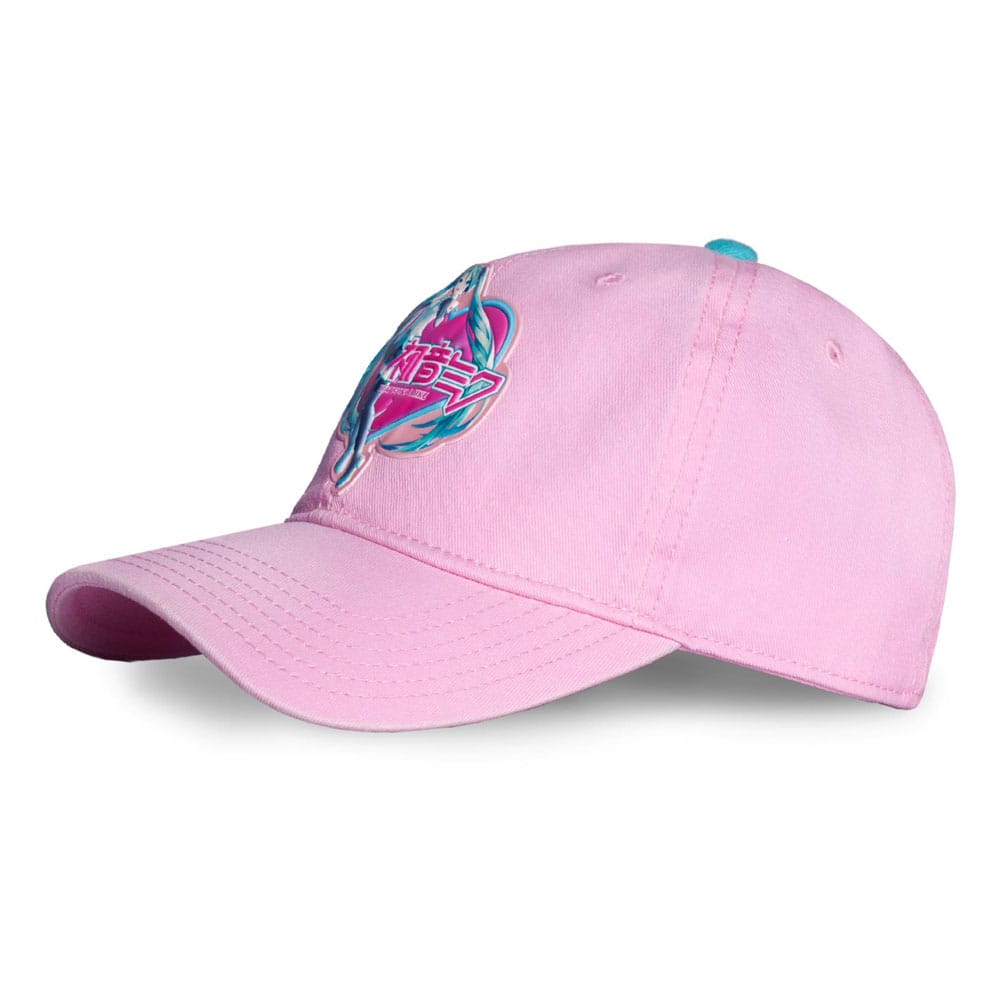 Hatsune Miku Curved Bill Cap Pink - MangaShop.ro