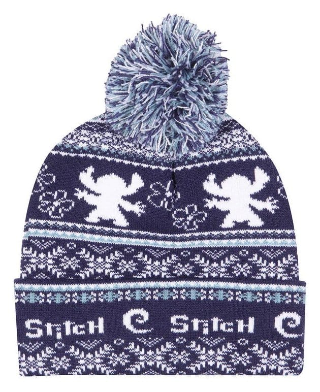 Lilo & Stitch Pom-Pom Beanie Fair Isle - MangaShop.ro