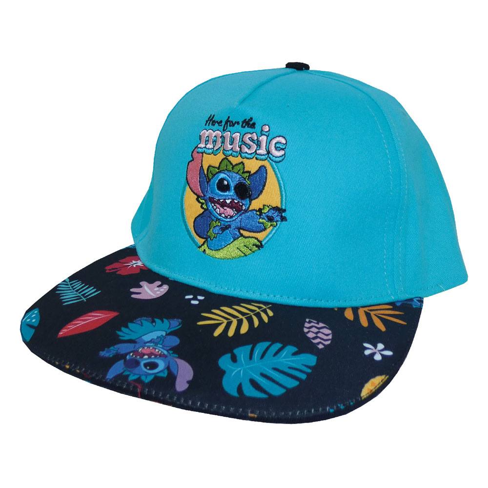 Lilo & Stitch Curved Bill Cap Here For The Music - MangaShop.ro