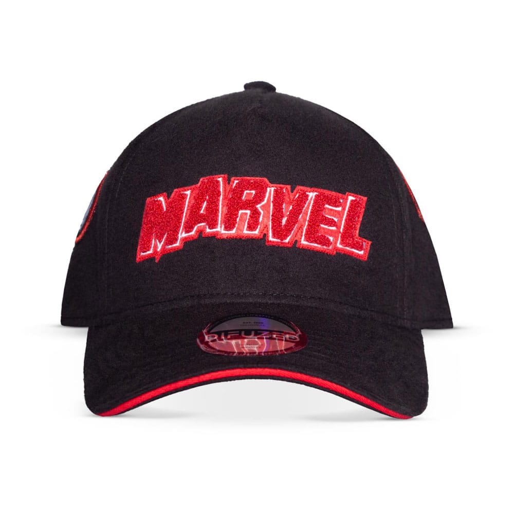 Marvel Baseball Cap Logo Red & White - MangaShop.ro