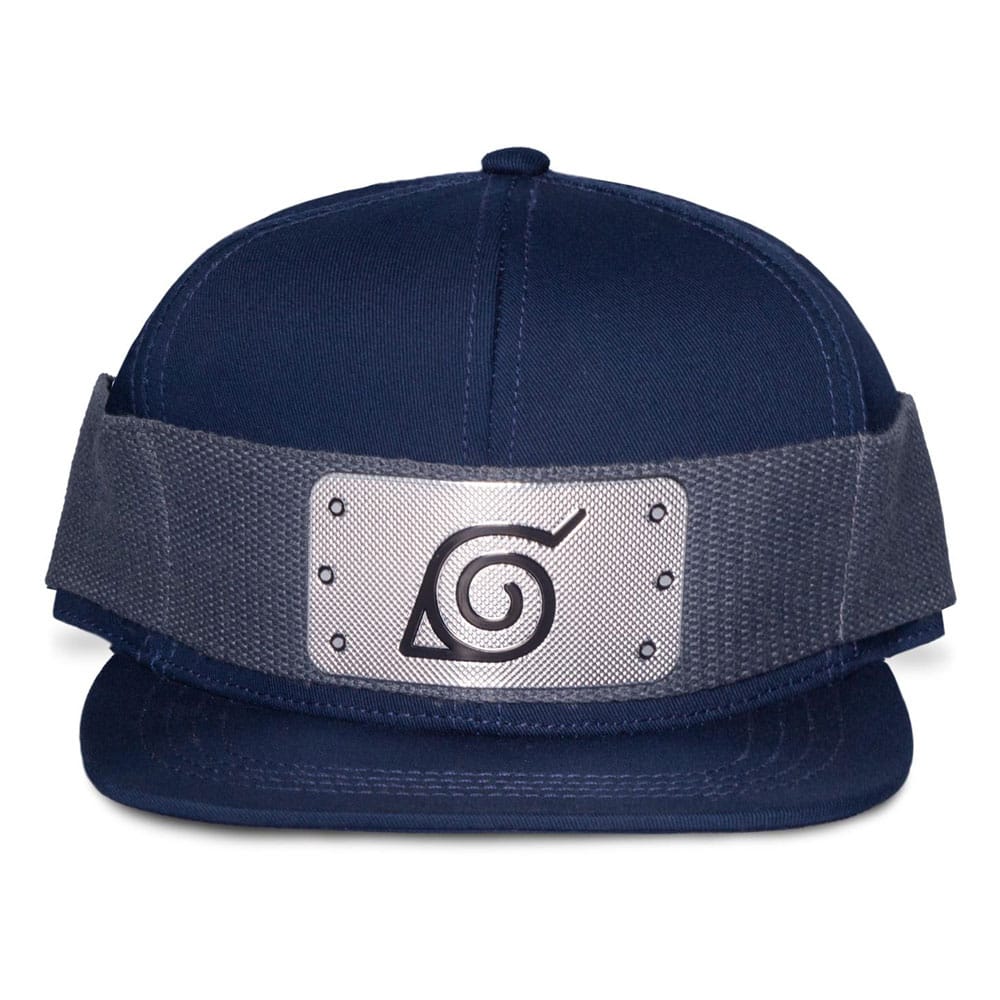 Naruto Shippuden Snapback Cap Logo Blue - MangaShop.ro