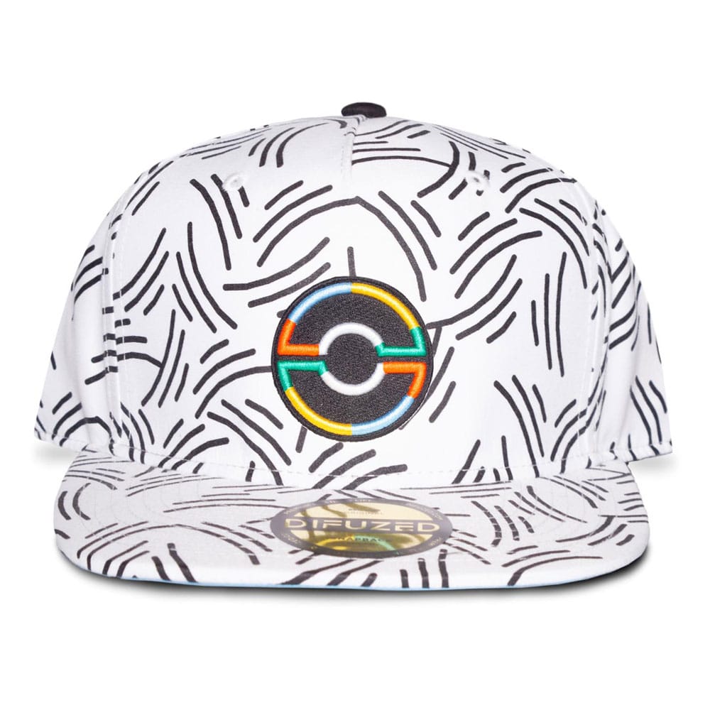 Pokemon Snapback Cap Pokeball white - MangaShop.ro