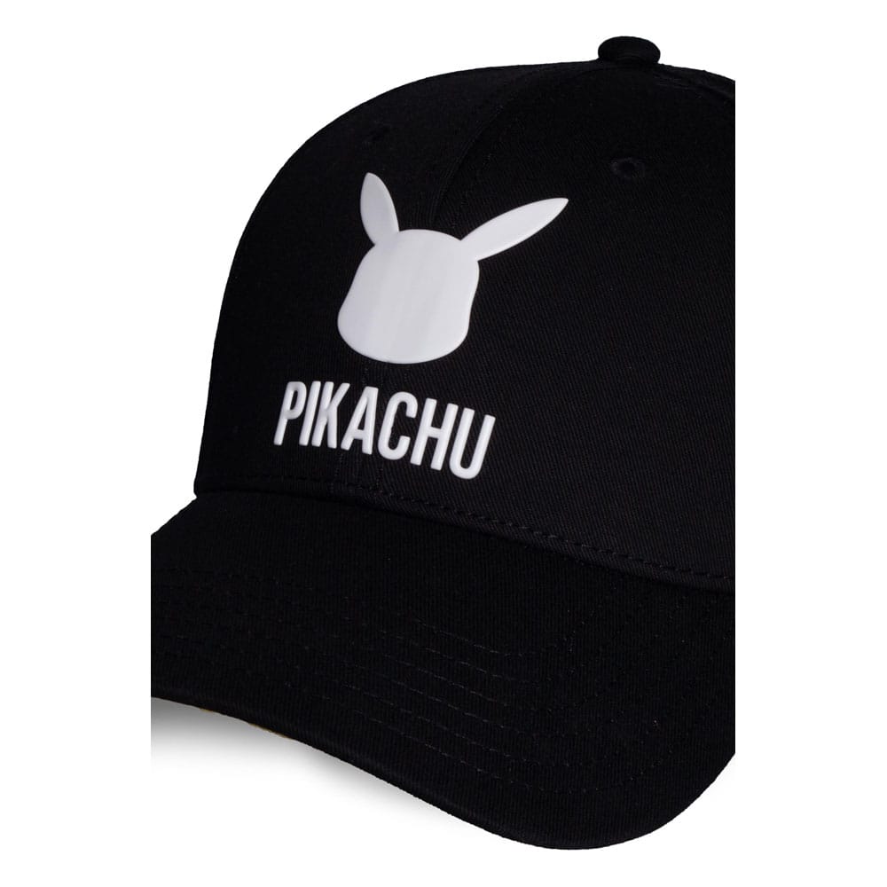 Pokemon Curved Bill Cap Pikachu Black - MangaShop.ro