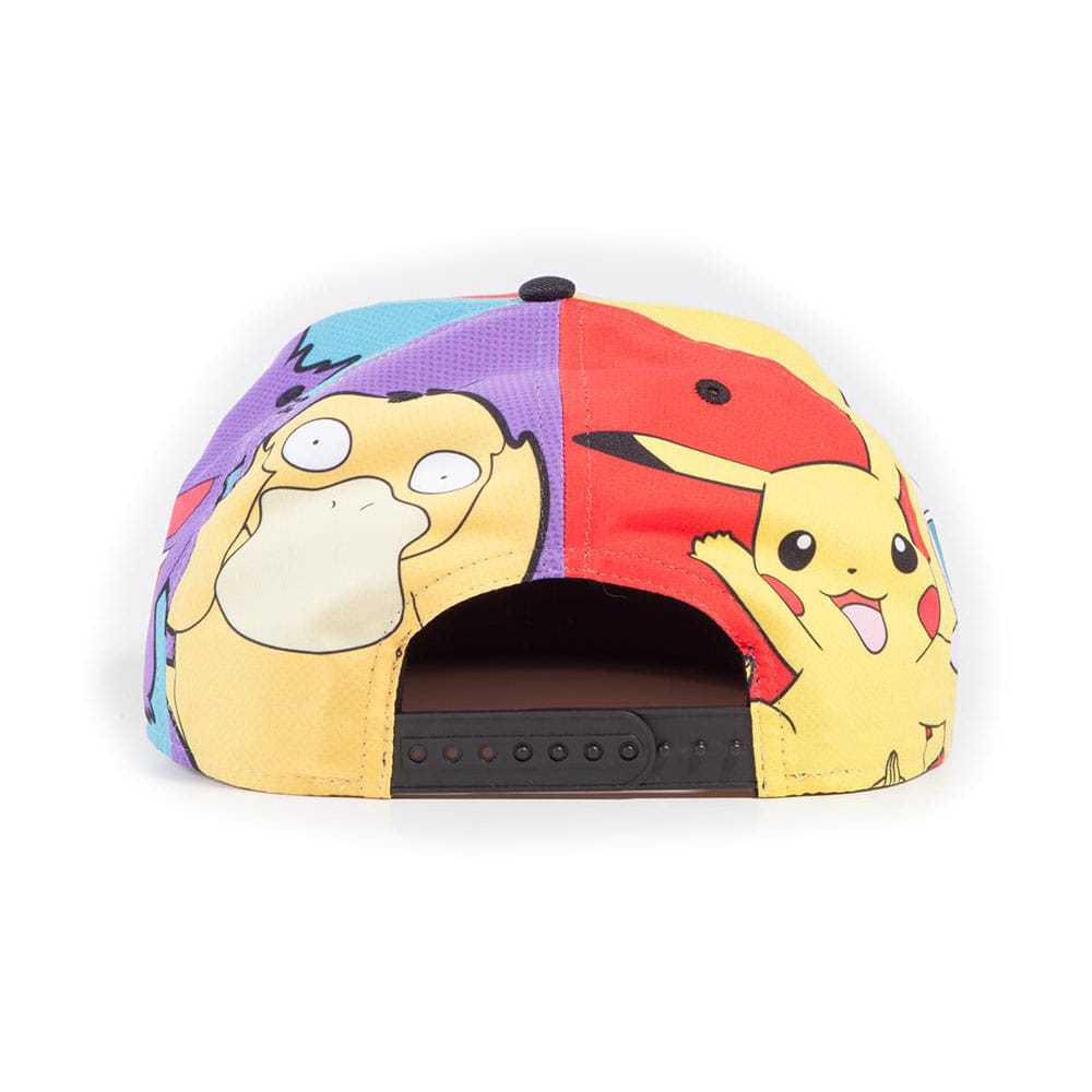 Pokemon Snapback Cap Multi Pop Art - MangaShop.ro