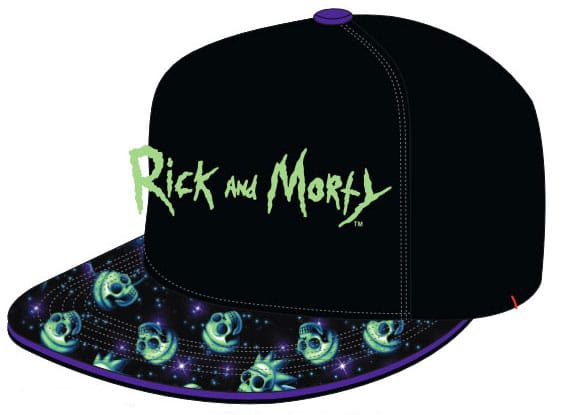 Rick & Morty Curved Bill Cap Neon Logo - MangaShop.ro