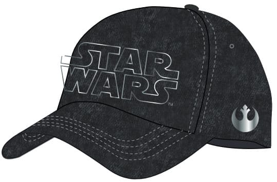 Star Wars Curved Bill Cap Silver Logo - MangaShop.ro