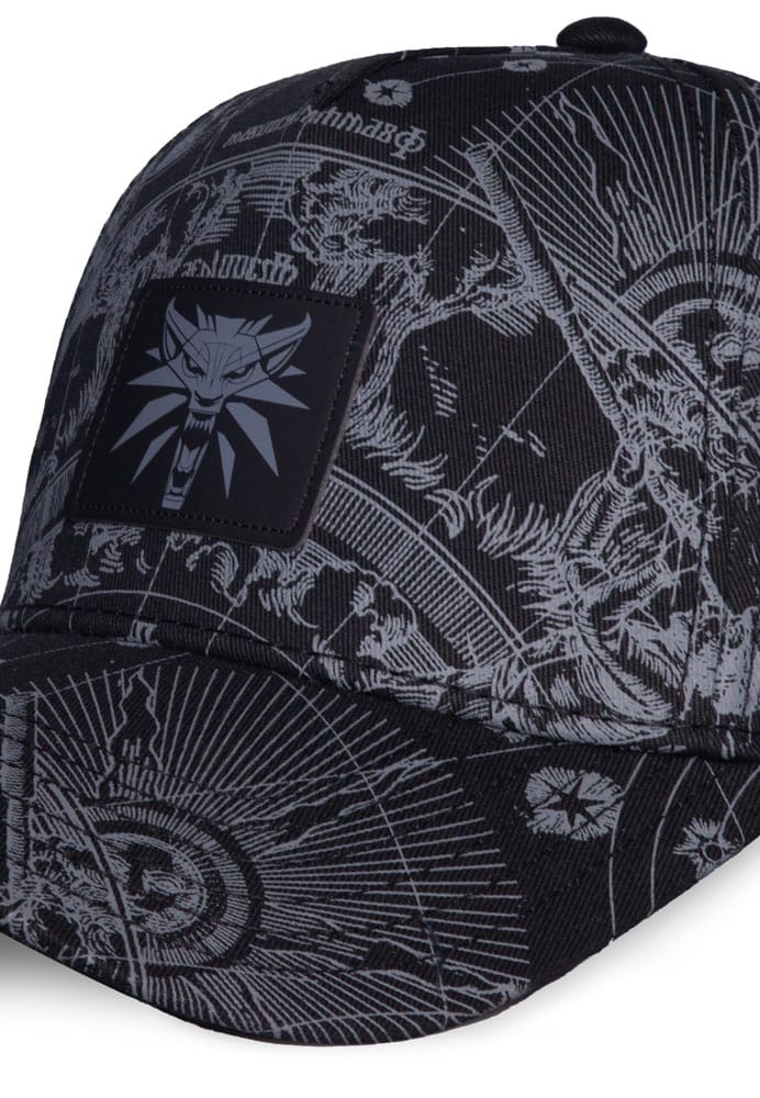 The Witcher Baseball Logo Black - MangaShop.ro