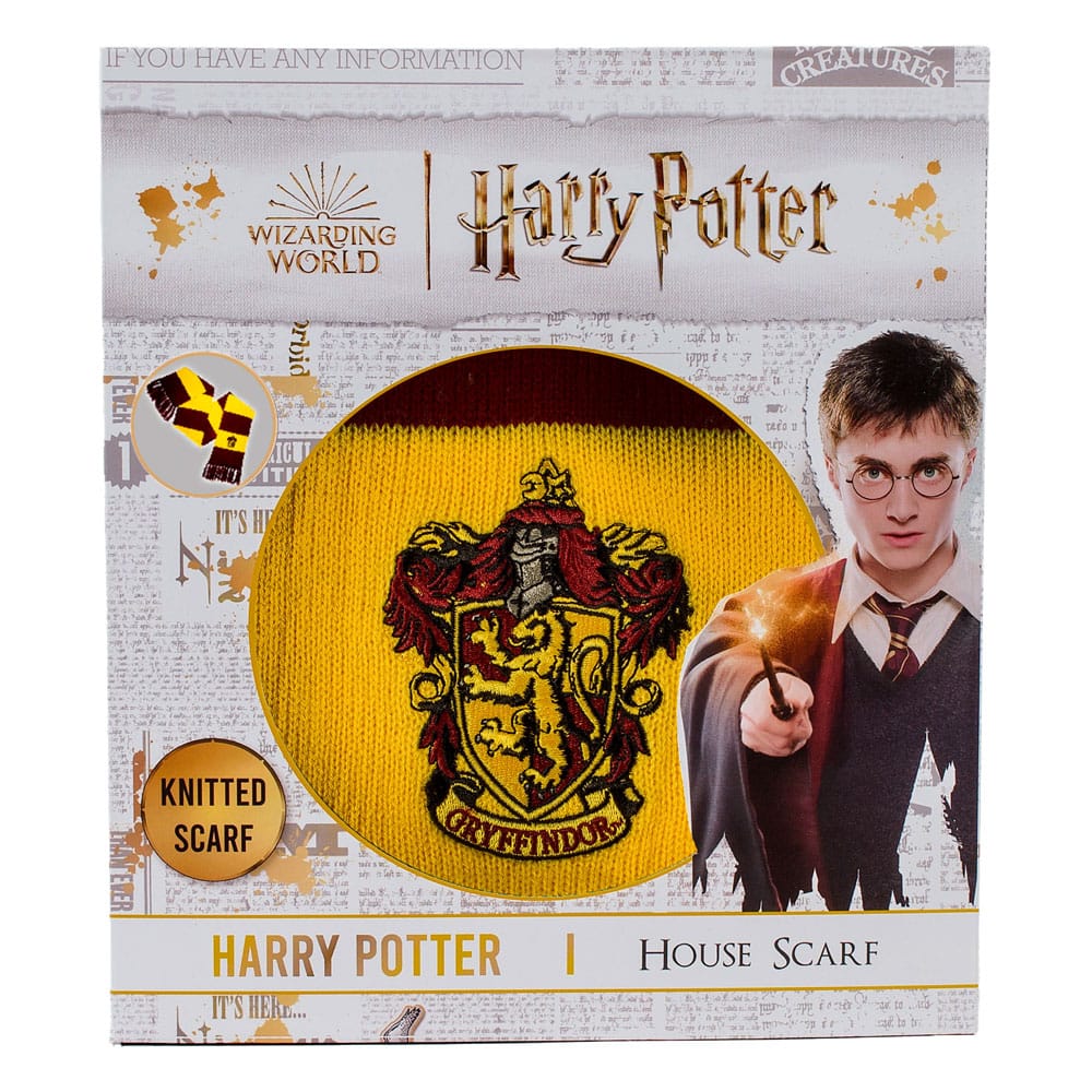 Harry Potter Scarf Gryffindor Bold Stripes (Boxed) 160 cm - MangaShop.ro